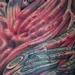 Tattoos - Bio Mech and Skin Rips cover up half sleeve - 79350